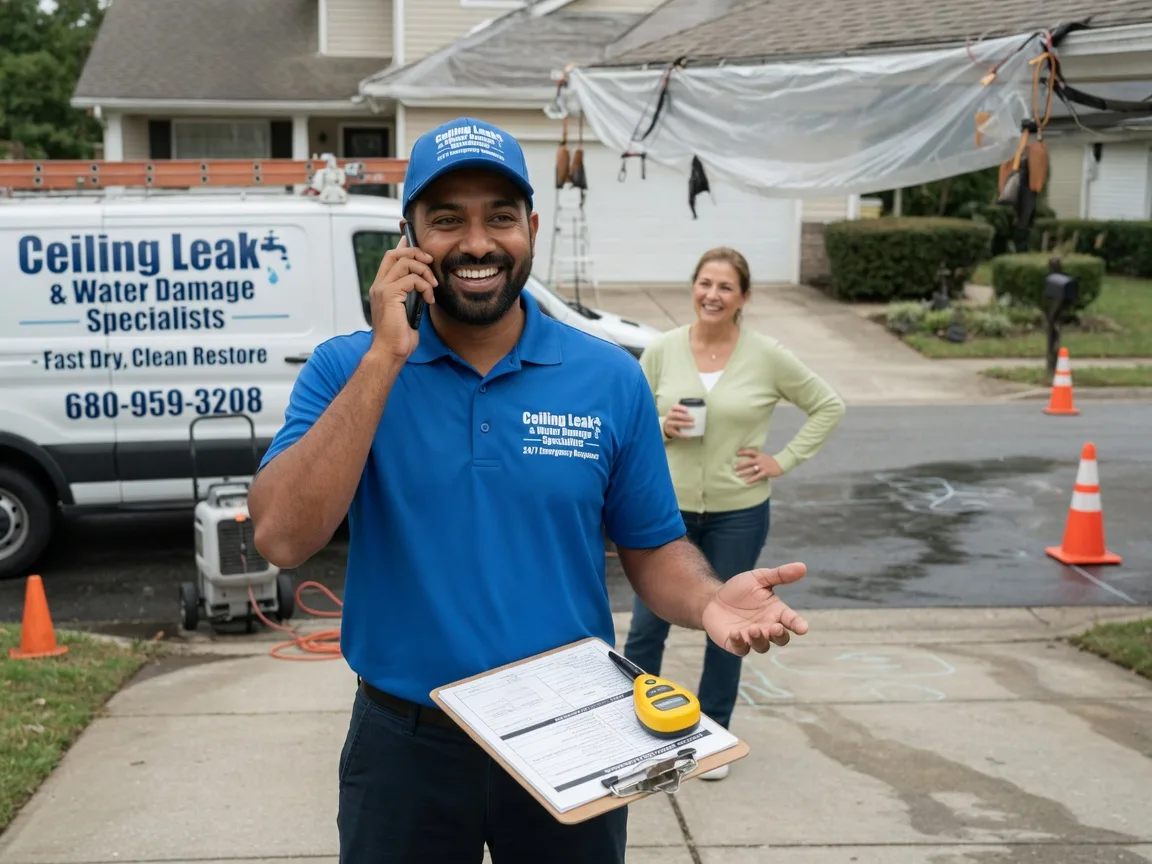 Ceiling Leak Cleanup Pocono Manor, PA FAQs